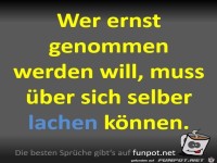 �ber sich selber lachen k�nnen