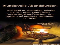 Wundervolle Abendstunden