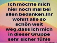 bedanken