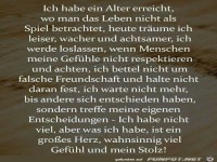 Habe ein Alter erreicht