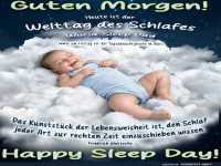 Welttag des Schlafens
