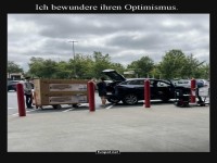 Wenn der Kofferraum zu klein trumt