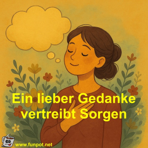 Ein-lieber-Gedanke-vertreibt-Sorgen.png von Fossy