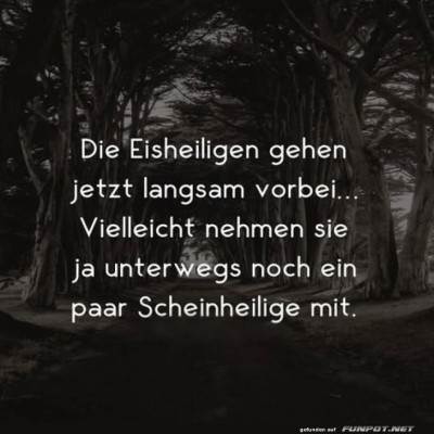Eisheilige-im-Schlepptau-der-Scheinheiligen.jpg von Valentina