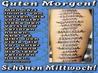 Verliebte Tattoo-Chaos: Kein Platz mehr!