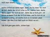 hallo mein Schatz 