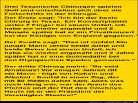 drei texanische Chirurgen.......