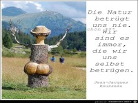 Die Natur betruegt uns nicht