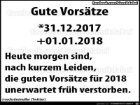 Gute Vorsätze