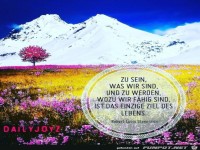 zu sein was wir sind