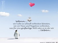 wenn wir liebe so schnell verbreiten koennten