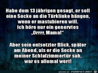 Eine Socke