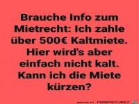 Es wird einfach nicht kalt