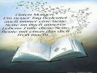 Ein neuer Tag bedeudet