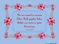 Die uns einmal Halt gegeben