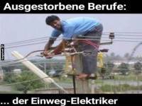 Beruf mit Kurzschlussgarantie!