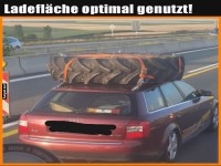 Abenteuer mit Traktor auf dem Dach!