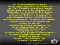 An der Himmelst�re l�utet es
