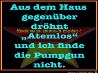 Da hilft nur noch eine Waffe