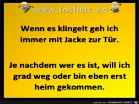 komm oder gehe ich