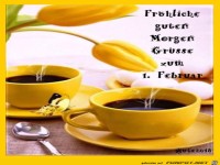 Froehliche guten Morgen Gruesse