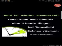 Bald ist Sommerzeit