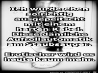 Ich wurde eben