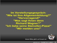 Im Vorstellungsgespr�ch