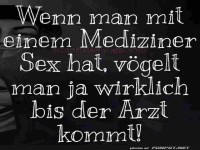 Mit einem Mediziner