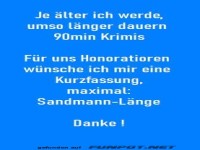 Krimis Sandmannl�nge