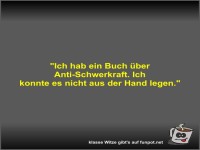 Ich hab ein Buch �ber Anti-Schwerkraft