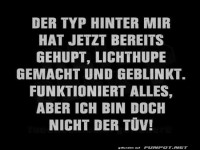 Nicht der TÜV, aber alles funktioniert!