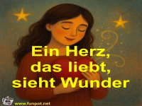 Ein Herz, das liebt, sieht Wunder