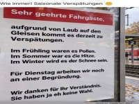 Die unendliche Versp�tungs-Saga