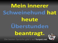 Schweinehund auf Overtime!