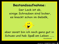 Bestandsaufnahme