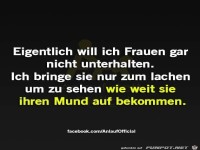 Eigentlich will ich Frauen...