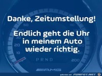 Danke an die Zeitumstellung