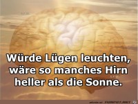 Wuerde Luegen Leuchten