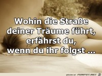 Wohin die Stra sse deiner Traeume
