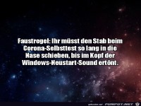 Faustregel f�r Corona-Test