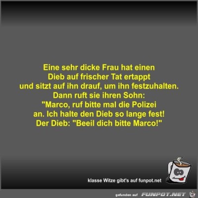 Eine-sehr-dicke-Frau-hat-einen-Dieb-auf-frischer-Tat....jpg von Fossy