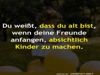 Wenn der Storch ernst macht