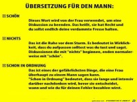 Übersetzung für den Mann
