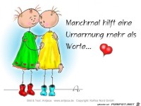 hilft umarmung