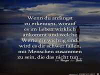 Wenn du anfaengst zu erkennen