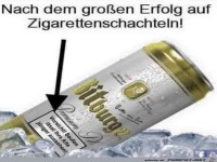 Warnhinweise f�r Alkohol