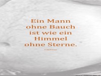 Ein Mann ohne Bauch