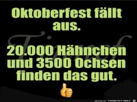 Oktoberfest f�llt aus 