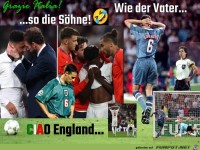 Engländer können keine Elfmeter *lol* Danke Italien...:)